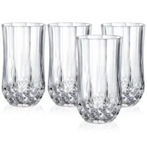 Cristal D'Arques Longchamp Set of 4 Highball Glasses